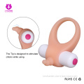 2017 new arrival silicone sex penis cock ring vibrator & penis ring